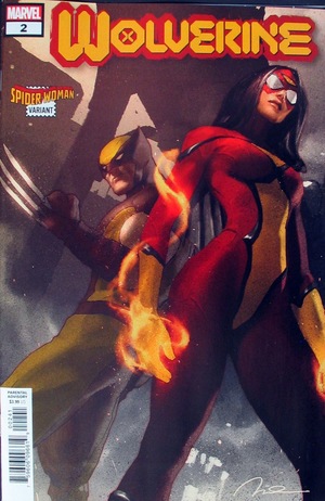 [Wolverine (series 7) No. 2 (1st printing, variant Spider-Woman cover - Gerald Parel)]