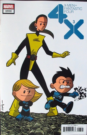 [X-Men / Fantastic Four (series 2) No. 3 (variant cover - Chris Eliopoulos)]