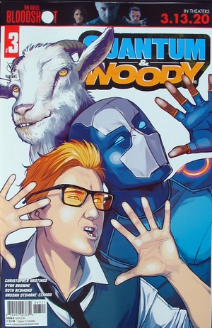 [Quantum & Woody (series 4) #3 (Cover B - Caspar Wijngaard)]