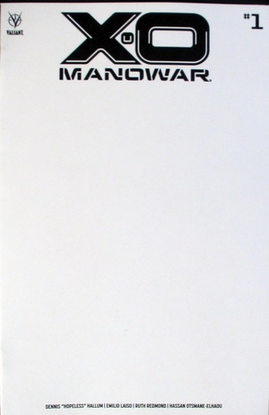 [X-O Manowar (series 5) #1 (Variant Blank Cover)]