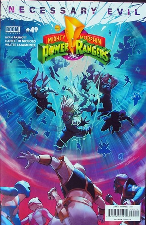 [Mighty Morphin Power Rangers #49 (regular cover - Jamal Campbell)]