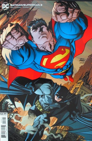 [Batman / Superman (series 2) 8 (variant cardstock cover - Andy Kubert)]