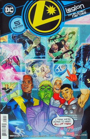 [Legion of Super-Heroes (series 8) 5 (standard cover - Ryan Sook)]