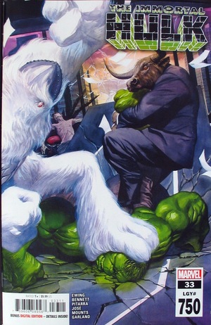 [Immortal Hulk No. 33 (standard cover - Alex Ross)]