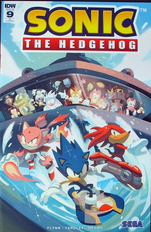 [Sonic the Hedgehog (series 2) #9 (Retailer Incentive Cover - Nathalie Fourdraine)]