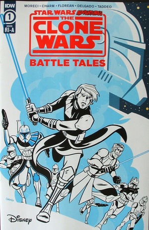 [Star Wars Adventures - The Clone Wars: Battle Tales #1 (1st printing, Retailer Incentive Cover A - Derek Charm)]