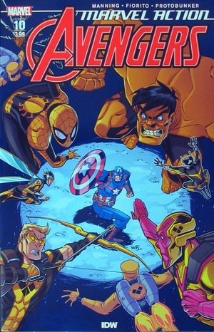 [Marvel Action: Avengers #10 (1st printing, Cover A - Jon Sommariva)]