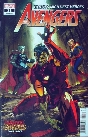 [Avengers (series 7) No. 33 (variant Marvel Zombies cover - Ryan Benjamin)]