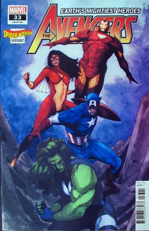 [Avengers (series 7) No. 33 (variant Spider-Woman cover - Khoi Pham)]