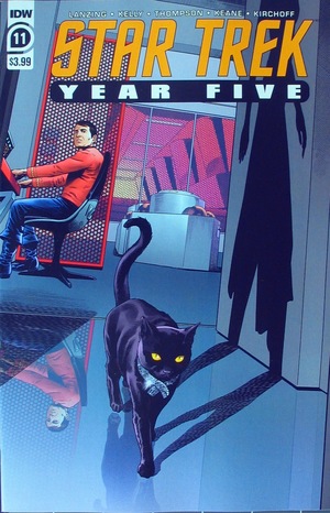 [Star Trek: Year Five #11 (regular cover - Stephen Thompson)]