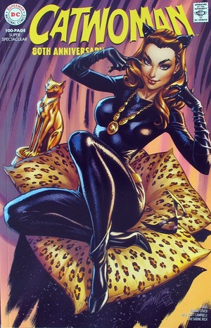 [Catwoman 80th Anniversary 100-Page Super Spectacular 1 (variant 1960s cover - J. Scott Campbell)]