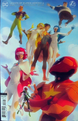 [Legion of Super-Heroes (series 8) 6 (1st printing, variant cardstock cover - Alex Garner)]