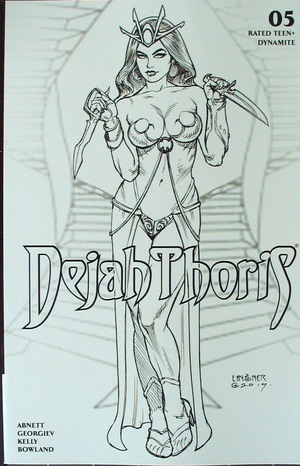 [Dejah Thoris (series 3) #5 (Retailer Incentive B&W Cover - Joseph Michael Linsner)]