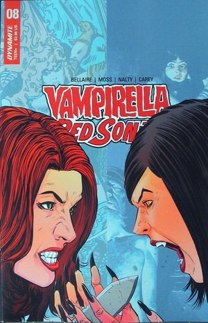 [Vampirella / Red Sonja #8 (Cover E - Drew Moss, Rebecca Nalty, Frank Frazetta & Frank Thorne)]