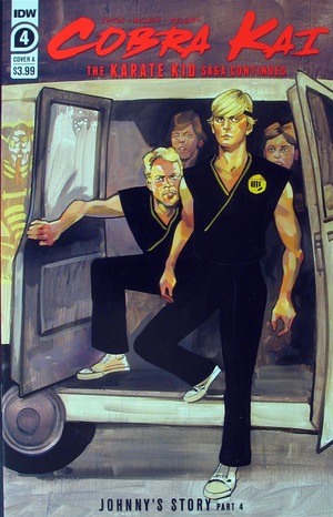 [Cobra Kai: The Karate Kid Saga Continues #4 (Cover A - Kagan McLeod)]