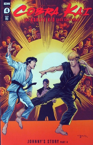 [Cobra Kai: The Karate Kid Saga Continues #4 (Retailer Incentive Cover - Netho Diaz)]