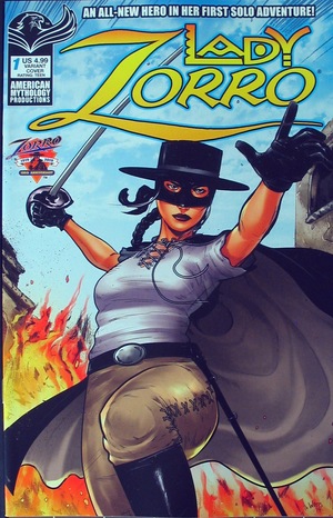 [Lady Zorro (series 2) #1 (variant cover - Larry Watts)]