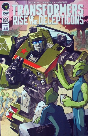 [Transformers (series 3) #20 (Cover B - Jack Lawrence)]