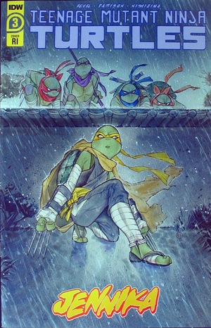 [TMNT: Jennika #3 (Retailer Incentive Cover - Peach Momoko)]