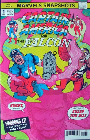 [Marvel Snapshots - Captain America No. 1 (variant cover - Ramon Perez)]