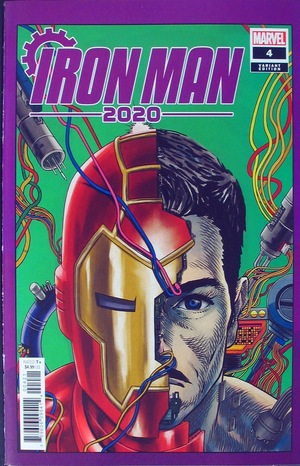 [Iron Man 2020 (series 2) 4 (variant cover - Superlog)]