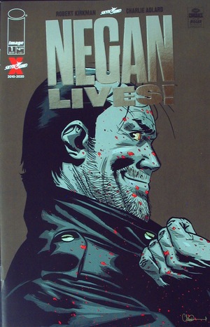 [Negan Lives! #1 (1st printing, variant silver foil logo cover)]