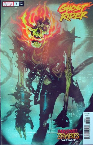 [Ghost Rider (series 9) No. 7 (variant Marvel Zombies cover - Mike Del Mundo)]