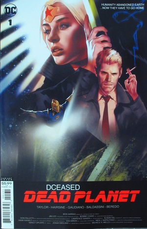 [DCeased - Dead Planet 1 (1st printing, variant cardstock Movie cover - Ben Oliver)]