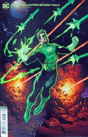 [Green Lantern Season Two 5 (variant cardstock cover - Gary Frank)]