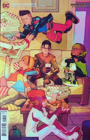 [Young Justice (series 3) 16 (variant cover - Darko Lafuente)]