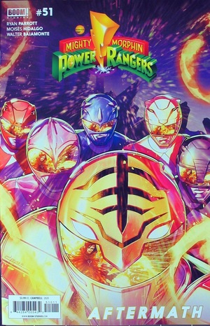 [Mighty Morphin Power Rangers #51 (regular cover - Jamal Campbell)]
