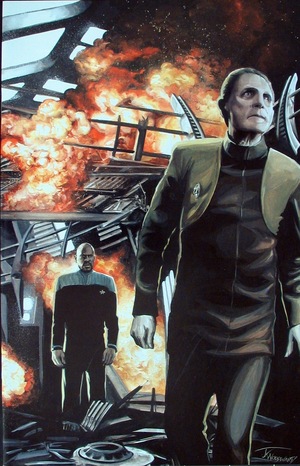 [Star Trek: Deep Space Nine - Too Long a Sacrifice #1 (Retailer Incentive Cover B - J.K. Woodward virgin)]