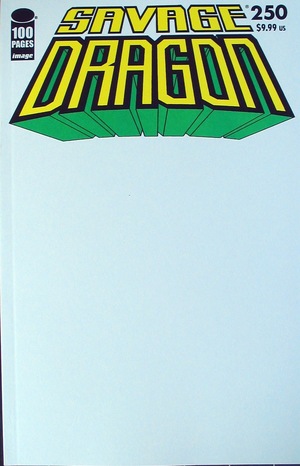 [Savage Dragon (series 2) #250 (1st printing, Cover F - blank)]