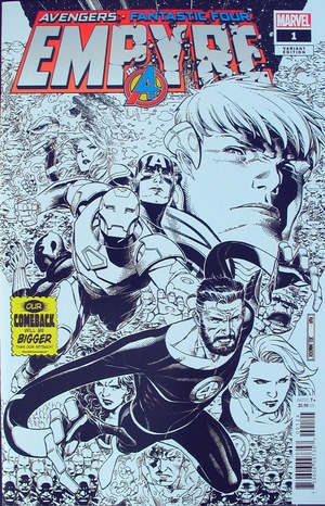 [Empyre No. 1 (1st printing, variant B&W cover - Jim Cheung)]