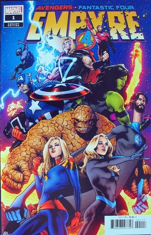 [Empyre No. 1 (1st printing, variant cover - Mahmud Asrar)]
