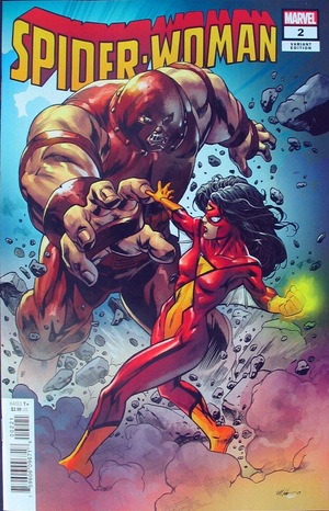 [Spider-Woman (series 7) 2 (variant cover - Mike Hawthorne)]