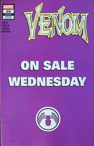 [Venom (series 4) No. 26 (1st printing, variant Wednesday cover)]