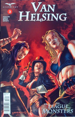 [Van Helsing Vs. The League of Monsters #3 (Cover A - Al Barrionuevo)]