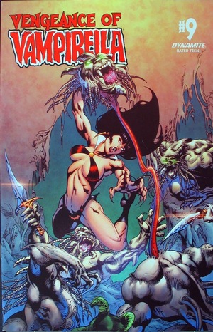 [Vengeance of Vampirella (series 2) #9 (Bonus FOC Variant Cover - Roberto Castro)]