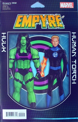 [Empyre No. 2 (1st printing, variant Action Figure cover - John Tyler Christopher)]