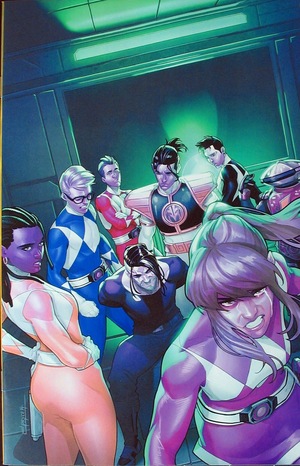 [Mighty Morphin Power Rangers #52 (variant virgin cover - Jamal Campbell)]