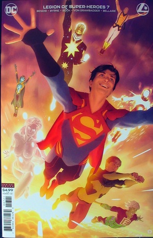 [Legion of Super-Heroes (series 8) 7 (variant cardstock cover - Alex Garner)]