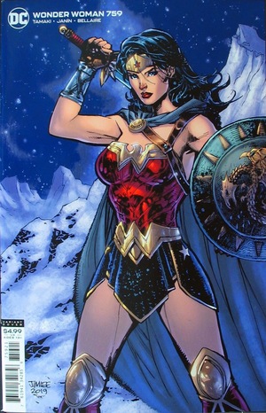 [Wonder Woman (series 5) 759 (1st printing, variant cardstock cover - Jim Lee)]