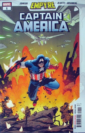 [Empyre: Captain America No. 1 (standard cover - Mike Henderson)]