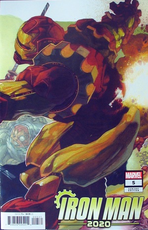 [Iron Man 2020 (series 2) 5 (variant connecting cover - Simone Bianchi)]