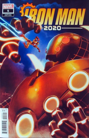 [Iron Man 2020 (series 2) 5 (variant cover - Mico Suayan)]