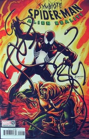 [Symbiote Spider-Man - Alien Reality No. 5 (variant cover - Alex Saviuk)]