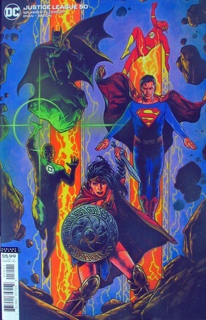 [Justice League (series 4) 50 (variant cover - Travis Charest)]