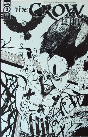 [Crow - Lethe #3 (1st printing, Retailer Incentive B&W Cover - Tim Seeley)]