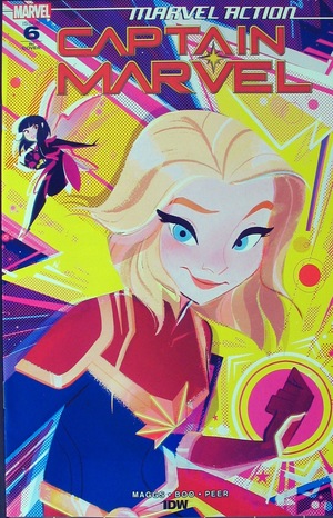 [Marvel Action: Captain Marvel #6 (retailer incentive cover - Nicoletta Baldari)]